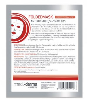 (Deutsch) Folded Mask Anti-wrinkle 1 unit